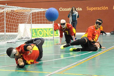 Resultado de imagen de goalball