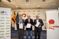 Andrés Ramos, Juan Carlos Barcos y Ángel Luis Gómez Blázquez