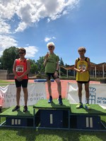 Aner Arostegui, campeón de España 500 m sub 14 