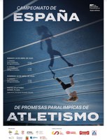Cartel Campeonato de España de Promesas Paralímpicas de Atletismo 2026