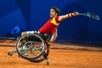 Daniel Caverzaschi, tenista paralímpico