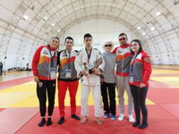 Equipo de judo paralímico de la FEDC