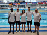 Equipo de natación Juegos Paralímpicos Europeos de la Juventud