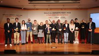 Premiados de la Gala del Deporte 2023 FEDC