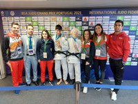 El equipo de judo de la FEDC en el Grand Prix de Portugal