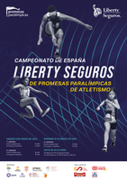 Foto del cartel del Campeonato de España Liberty Seguros de Promesas Paralímpicas de Atletismo 2024