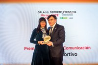 La periodista de Mundo Deportivo