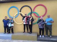TIradores en el podium de tendido del Campeonato de España 2025
