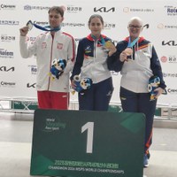 Podium Copa del Mundo de tiro con carabina