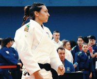 Marina Fernández, técnica de judo de la FEDC