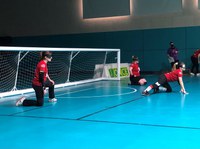 Equipo femenino de goalball Tetuan