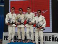 Podio Copa de España de Judo Getafe