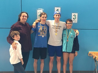 Yago Rubio e Iván Salguero con el Secr. Gral entrega medallas Yago Rubio e Iván Salguero con el Secr. Gral entrega medallas