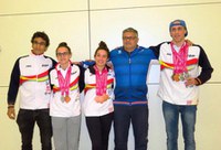 Miembros equipo natacion Mexico