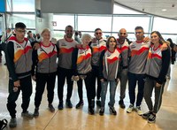 Equipo nacional de judo antes del Campenato del Mundo 2022