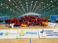 Deportistas españoles en los Juegos Europeos de la Juventud en Finlandia