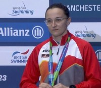 María Delgado, bronce en el Mundial de Natación 2023