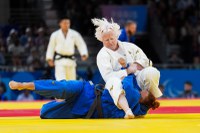 Marta Arce compitiendo en JJPP París 2024