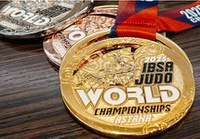 Medalla del Campeonato del Mundo de judo para ciegos 2025