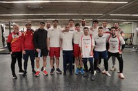 Jugadores de la selección española de fútbol 5 ciegos totales